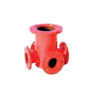 Подставка пожарная стальная ППКФ 250х250 Ру 10 Техкомплект (усиленная)